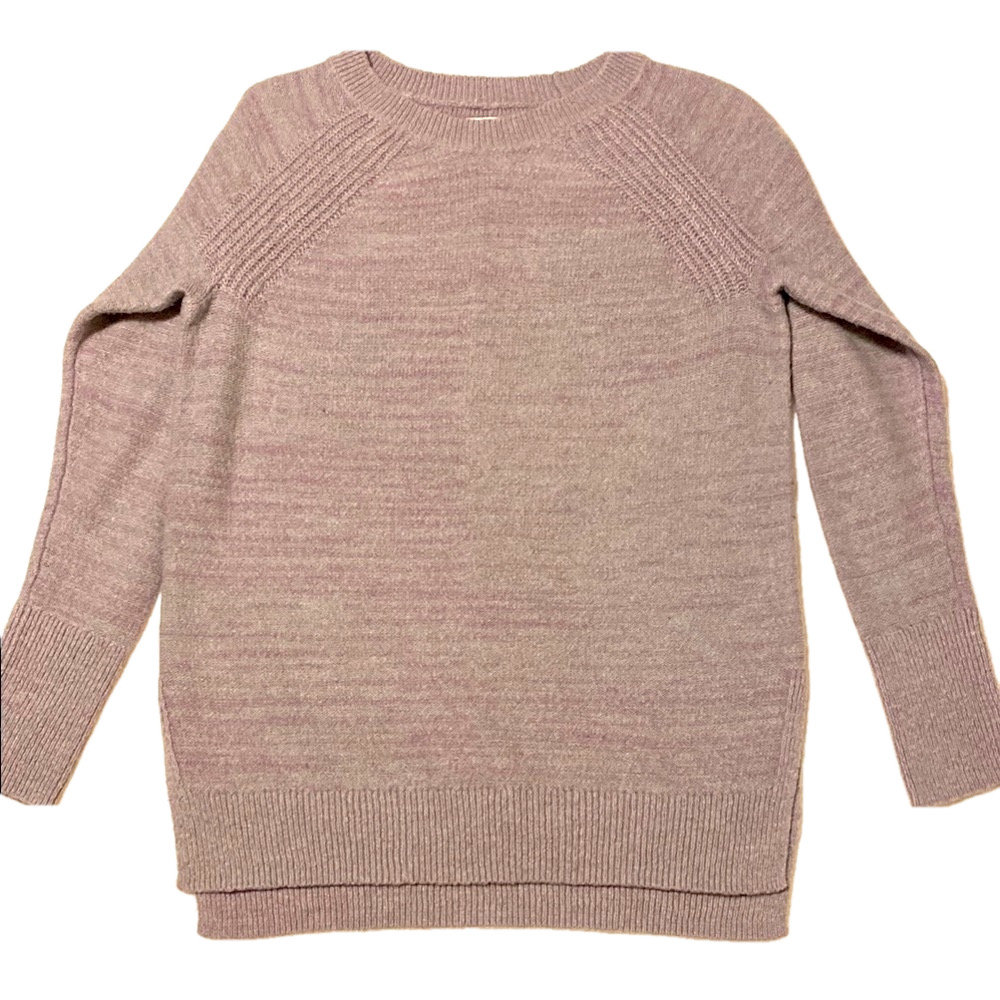40.Heather Purple Sweater.